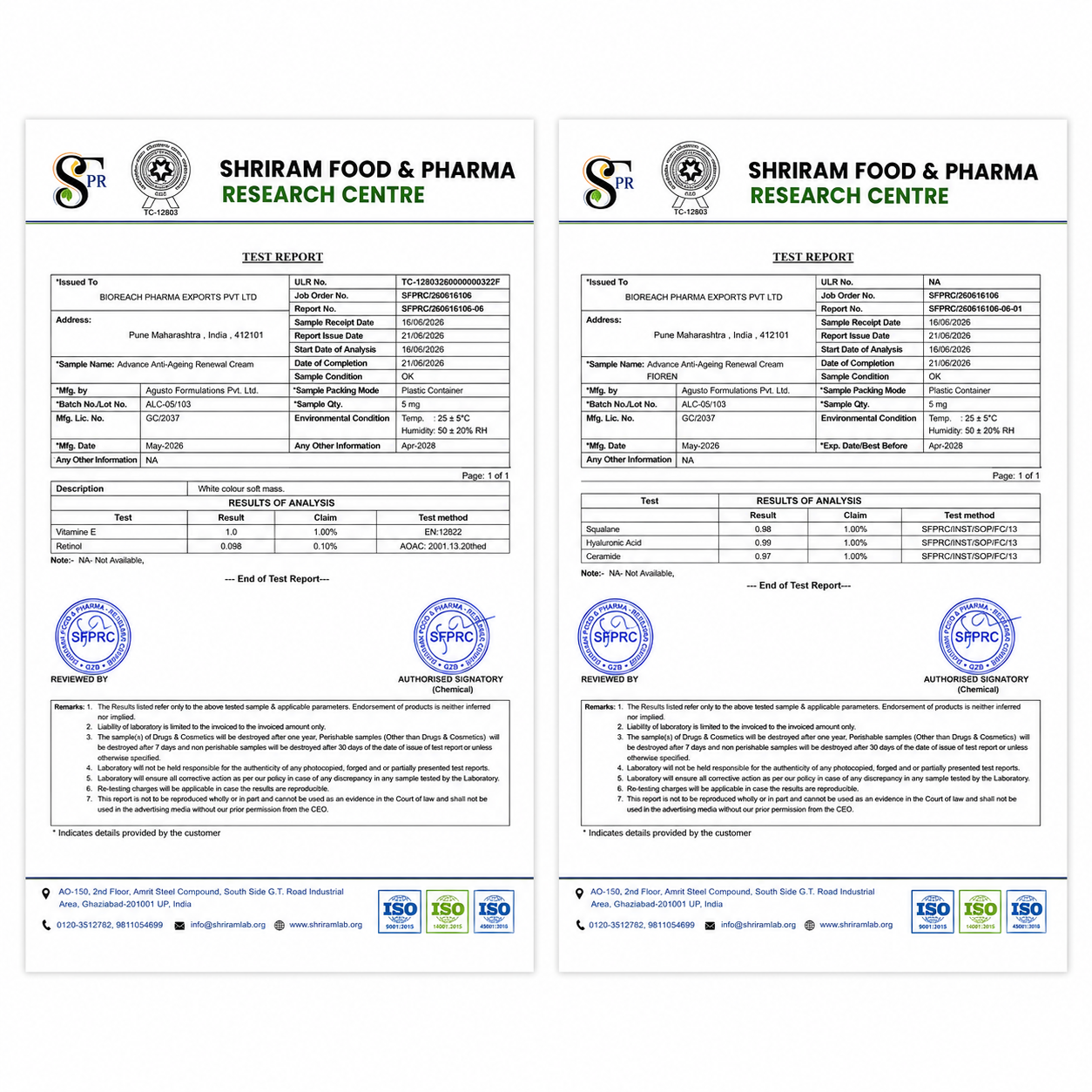 NABL Lab Report